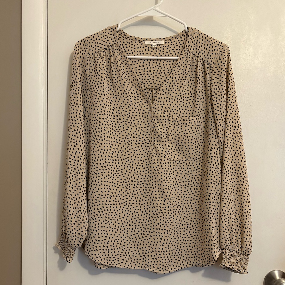 Pleione V Neck Blouse